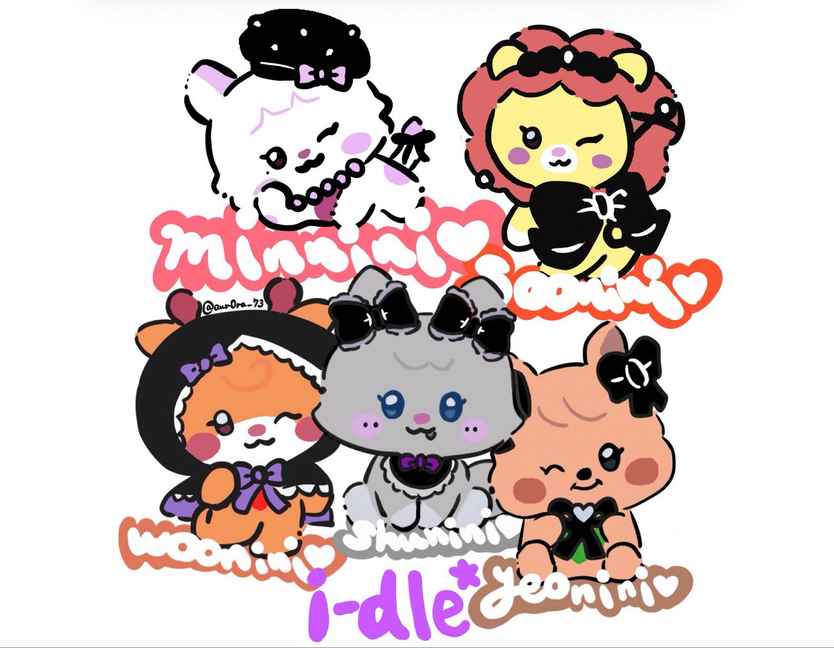 ちょっとお絵描きたいむ

#idle #minnini #soonini #woonini #shunini #yeonini