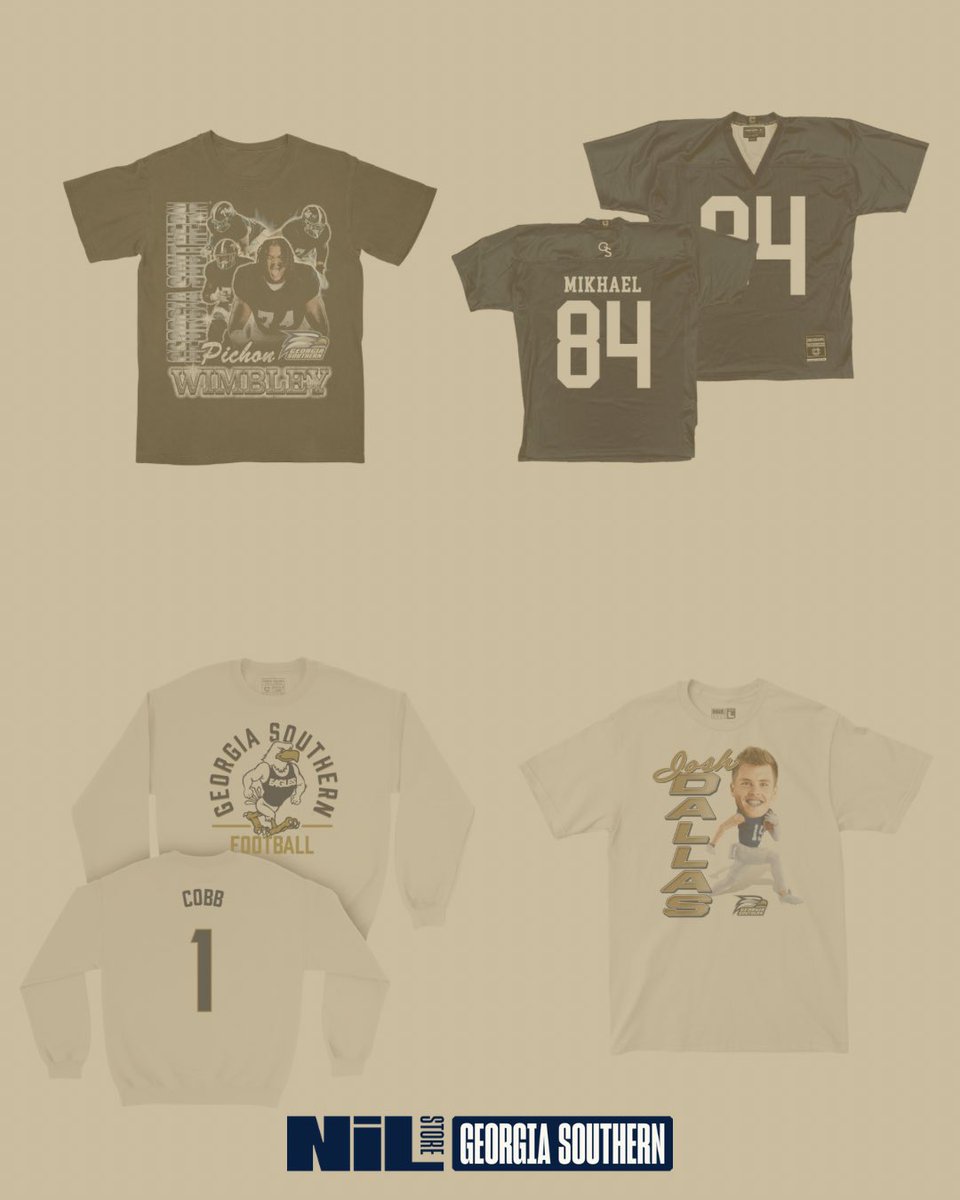 Georgia Southern NIL Store tweet media
