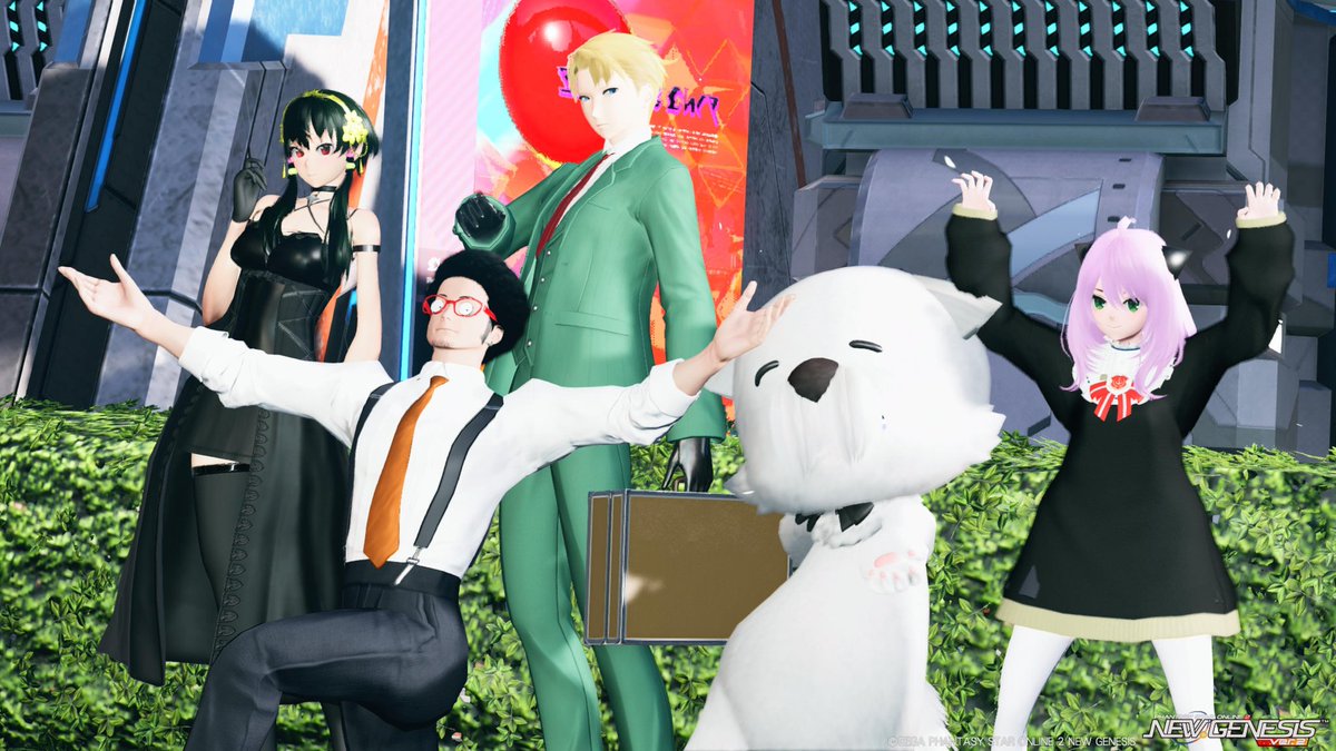 #メンテの日なのでssを貼る
#PSO2NGS_SS
モテたいな、オレは…🌹👓️