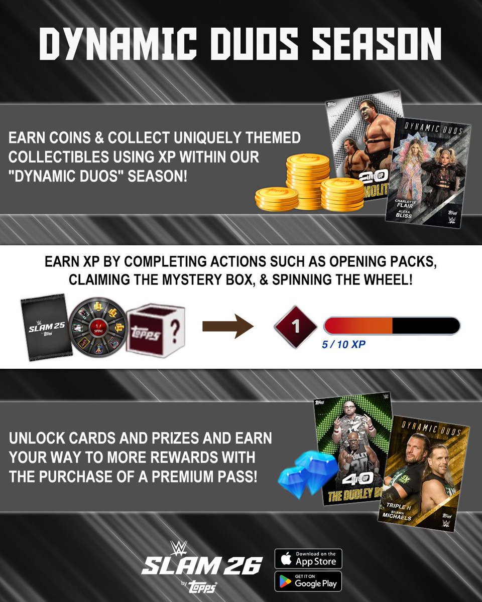 WWE SLAM by Topps® tweet media