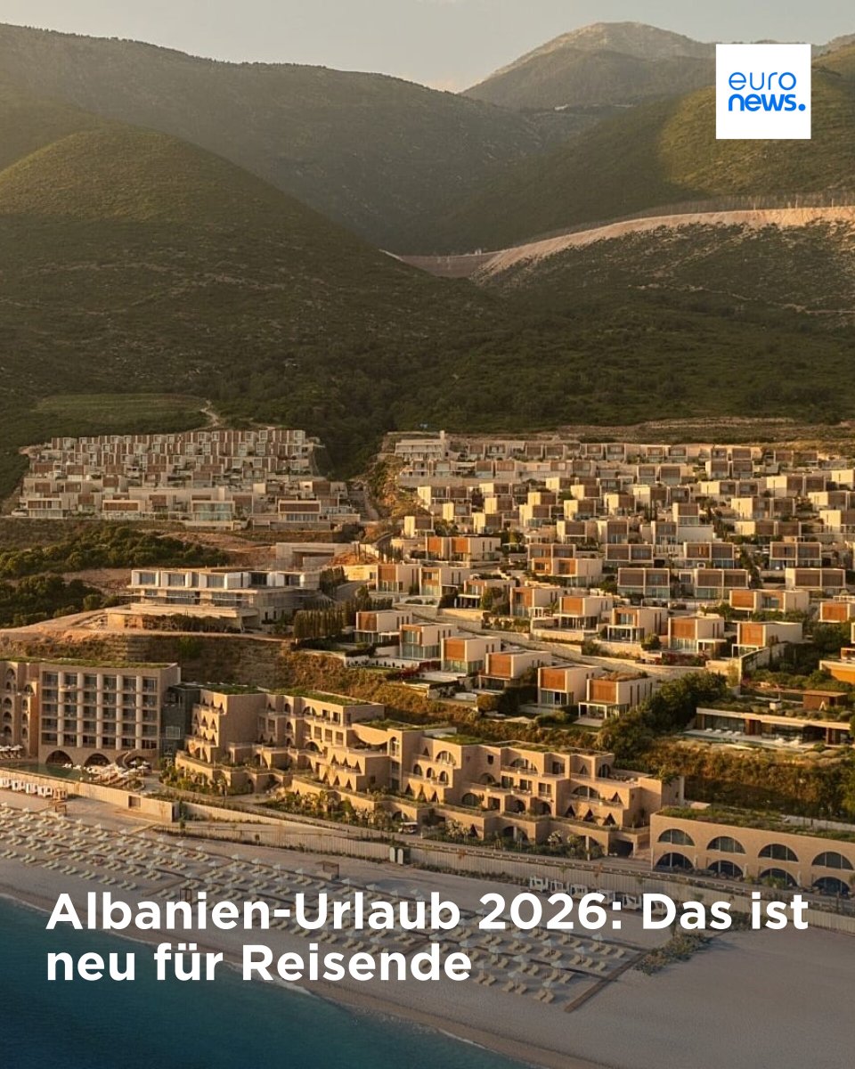 euronewsde's tweet image. Albanien lockt dieses Jahr mit neuen Luxushotels und erleichterten Visaregeln für einige Reisende – es gibt viel zu entdecken. #Destinations
➡️ l.euronews.com/zwB7