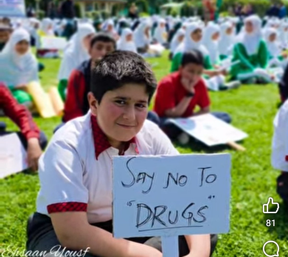 From every corner, every village, and every town, one voice echoes across J&amp;K — a drug-free future. A proud moment led by Manoj Sinha, whose strong resolve is creating a better atmosphere and driving the mission of a drug-free Jammu &amp; Kashmir forward. #DrugFreeJK