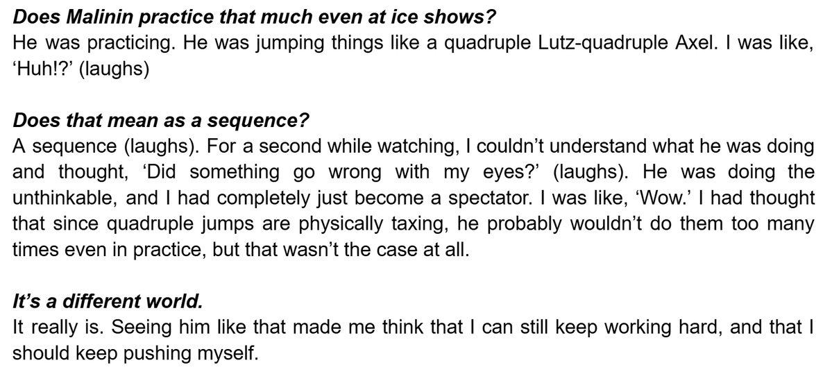 Ilia Malinin Daily tweet media