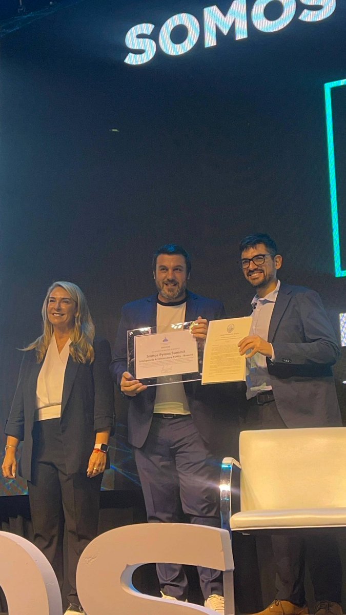 Estar cerca del sector productivo es clave para potenciar nuestra ciudad.
Hoy fuimos parte del Somos Pymes Summit en Rosario. Apostamos por la tecnología y la innovación como herramientas fundamentales para eficientizar el trabajo diario. Si las pymes crecen, crece Rosario💪🏻
