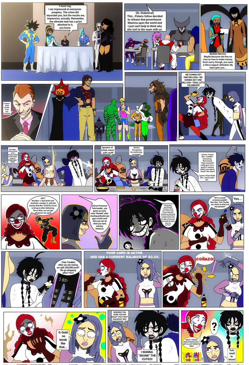 AFujins's tweet image. Money talks
#indiecomics #originalcharacters #Superheroes