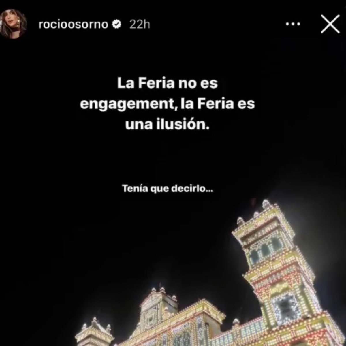 La feria no es engagement