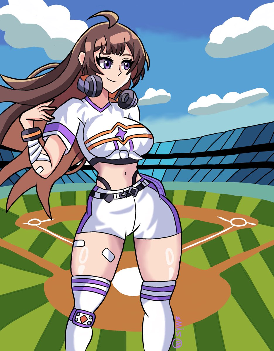 Fanart de randi 💜🧡⚾️
Duelo de dibujos con <a href="/Flixscomics/">EMDY-BLACK★</a> 

#画デテル #ガーディアンテイルズ     #가디언테일즈 #GuardianTales #guardiantales #guardiantalesfanart