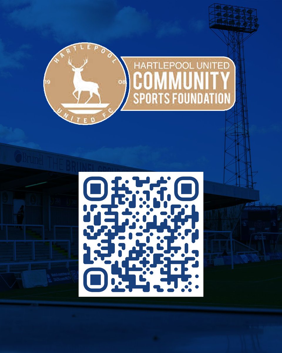 Official_HUFC's tweet photo. A reminder to complete our @HUCSF survey, in partnership with HBC, Tees Valley Sport, and Sport England.

Please scan the QR below.

#HUFC https://t.co/j35c93iqek