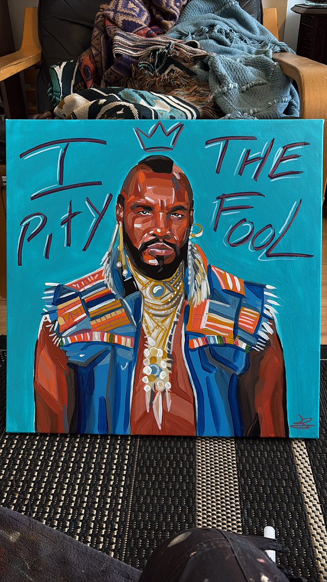 CarrionHouse's tweet image. Sorry not sorry 😛

#workinprogress #canvas #mrt #ipitythefool #acrylicpainting