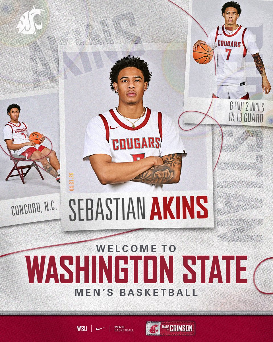 Washington State Men's Basketball tweet media