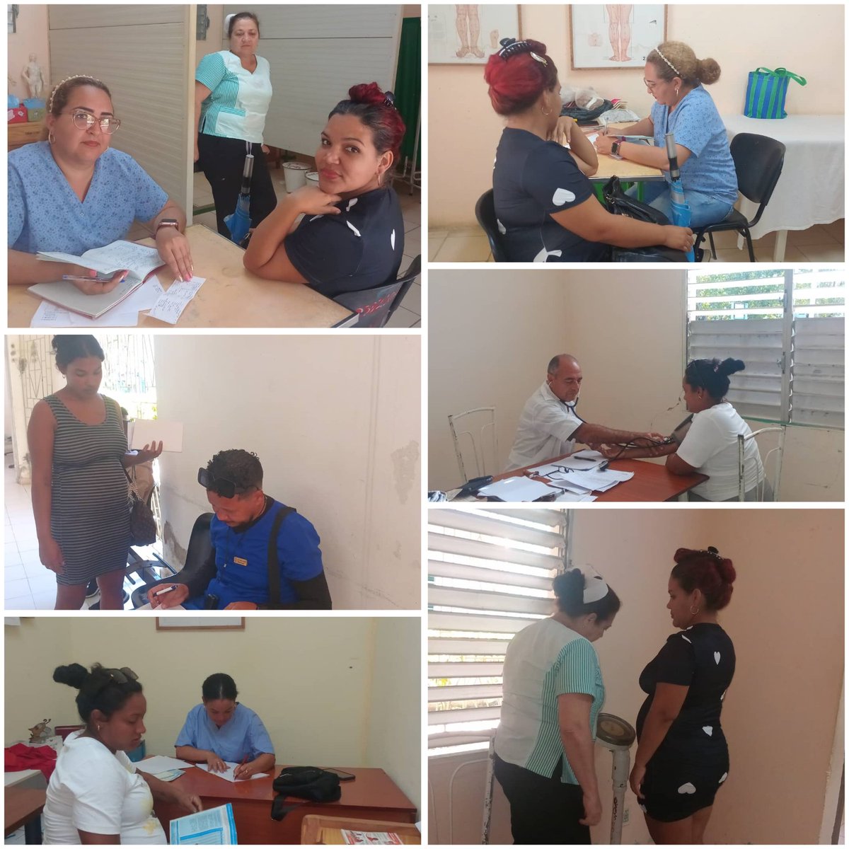 PolBatalla's tweet photo. Reciben atención multidisciplinaria embarazadas del área de Salud Batalla de Las Guásimas. Especialidades como obstetricia, medicina interna, psicología, nutrición; son de prioridad para la atención integral de las gestantes.
#SíSePuede https://t.co/sqSb8aPedI