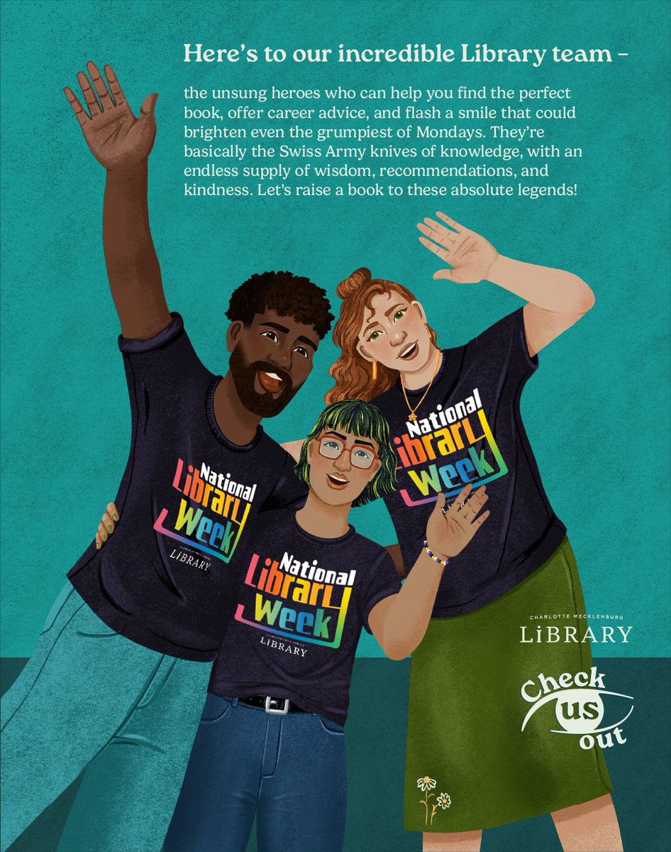 Charlotte Mecklenburg Library tweet media