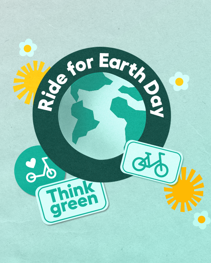 BerylBikes's tweet photo. Psst… did you remember it’s Earth Day tomorrow? 👀🌱🚲💚🛴✨

Take a spin with us on Wed 22 April and you could unlock some free minutes after your ride to make Earth Day extra special. 

Good luck and enjoy the spin! 🌍

Need the app? Download it here: https://t.co/JFa0l07EXS https://t.co/UBuy6Enupe