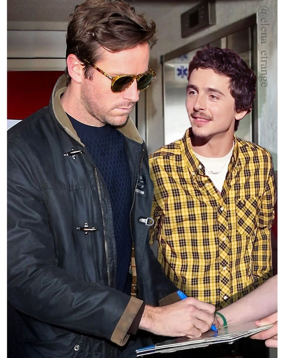 Timmy and Armie. My manip. #TimotheeChalamet <a href="/RealChalamet/">Timothée Chalamet</a>  #tchalamet #ArmieHammer <a href="/armiehammer/">AH</a> #callmebyyourname #charmie #supportarmiehammereal