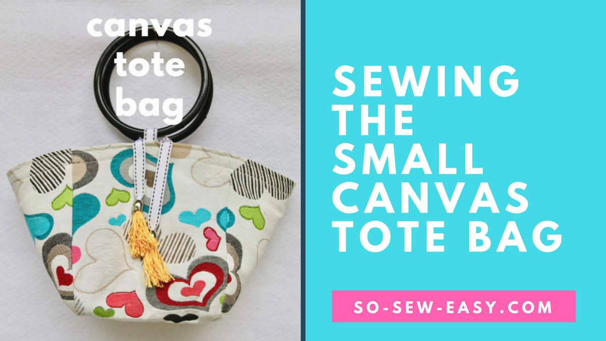 AtSoSewEasy's tweet image. Sewing the Small Canvas Tote Bag Video ... bit.ly/2p5T7T0?utm_ca…
#soseweasy #atsoseweasy #sewing #sewingtips #sewingtutorials #sewingvideo