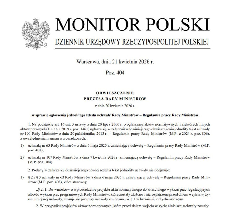 Rządowe Centrum Legislacji tweet media