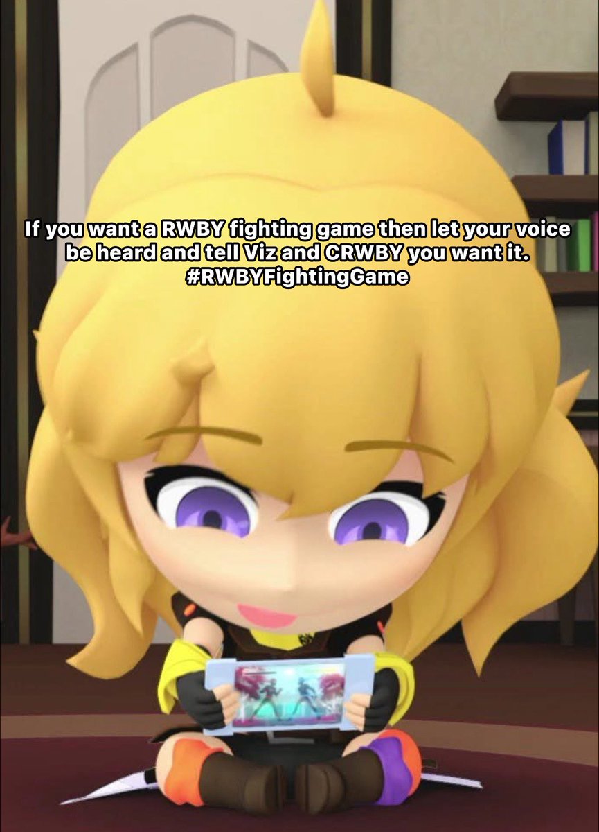 jaYTgameNews's tweet photo. BlazBlue is fun but i think it’s time to let your voice be heard #RWBY fandom. #YangXiaoLong https://t.co/8puILzQPLn