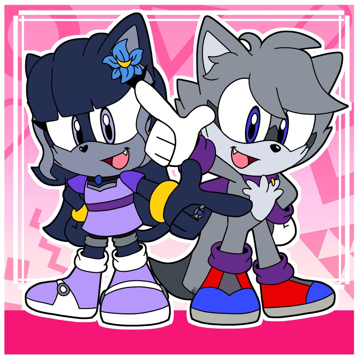 SonicFFVII's tweet photo. Artist spotlight - @SPD64 

Nicole's work is very professional looking. The line weight, colors, and shading styles all look fantastic in every way. She is also a super fun Vtuber to watch as well. Her art is always exciting for me to see pop up ^^ https://t.co/46wLPq7RaW