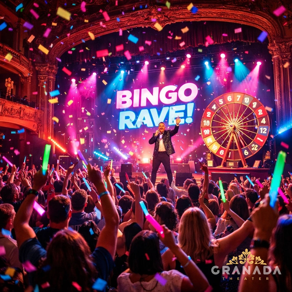 uptownlobby's tweet photo. Forget old-school bingo. 🎰 Bingo Loco is a total rave! Join the chaos Friday, April 24. 21+ | Doors 7PM | $35.

Tickets: https://t.co/4KpM94wSit
#BingoLoco #BingoRave #GranadaTheater #Minneapolis https://t.co/ZRCh2sVufE