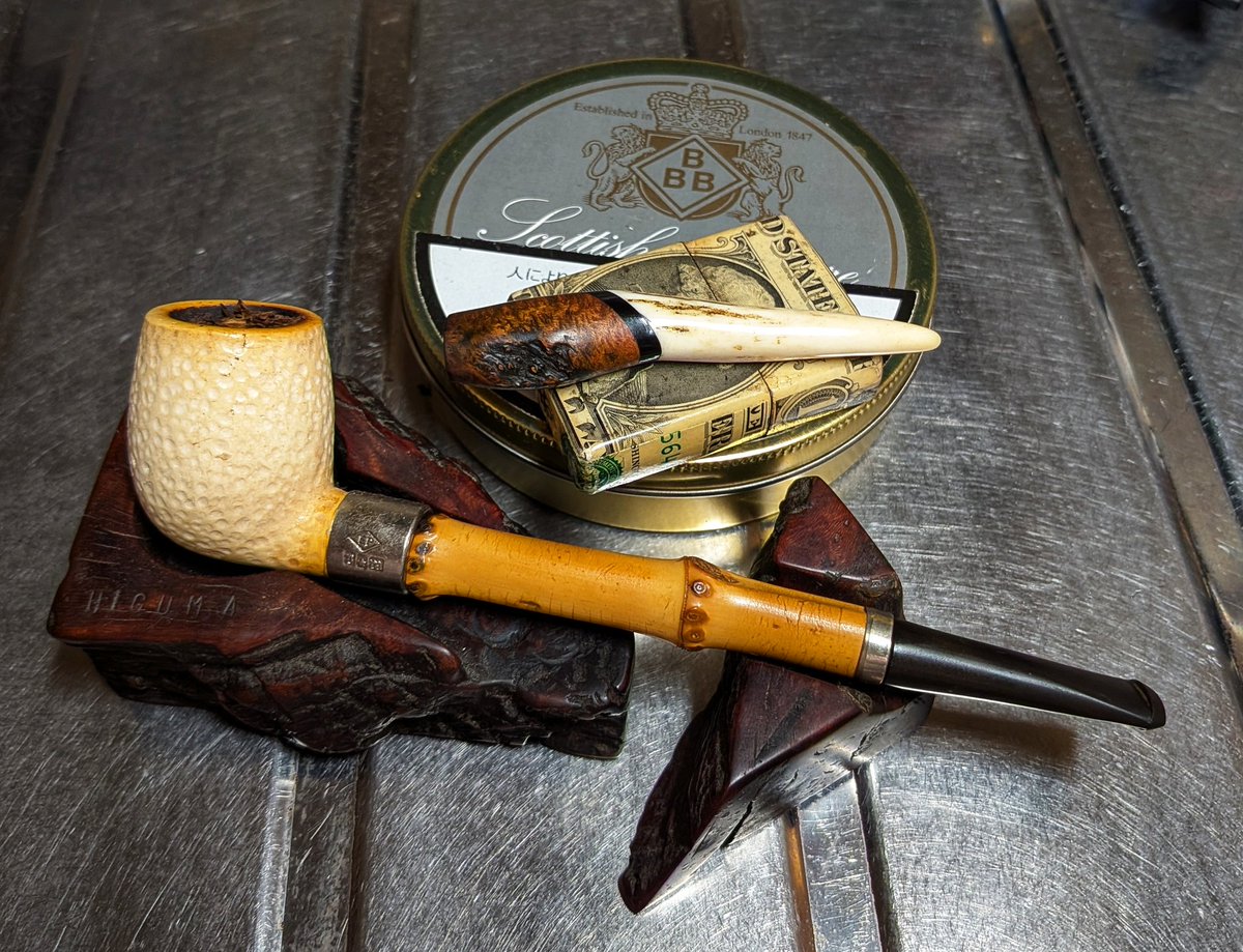 Fahrenheit916's tweet image. 今宵の〆
#パイプ #pipe #pipesmoking