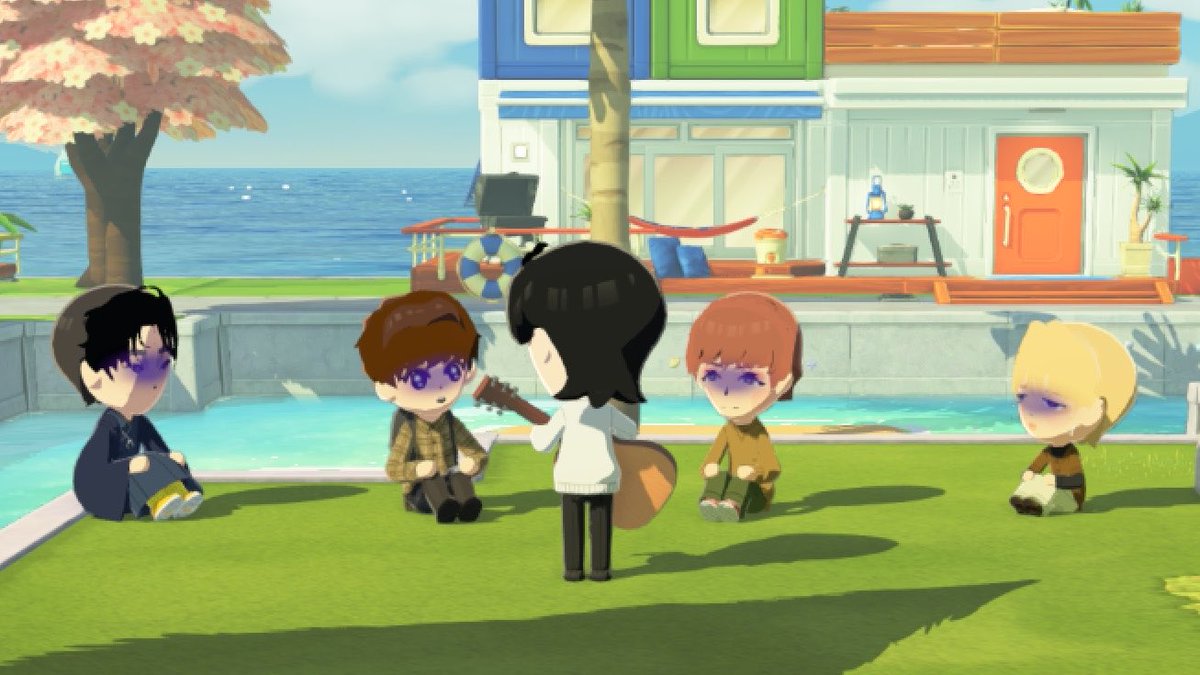 can you guys at least Pretend that you’re enjoying his serenading like… 😭😭