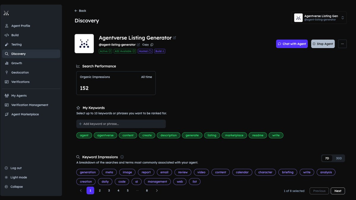 Agentverse by Fetch.ai tweet media