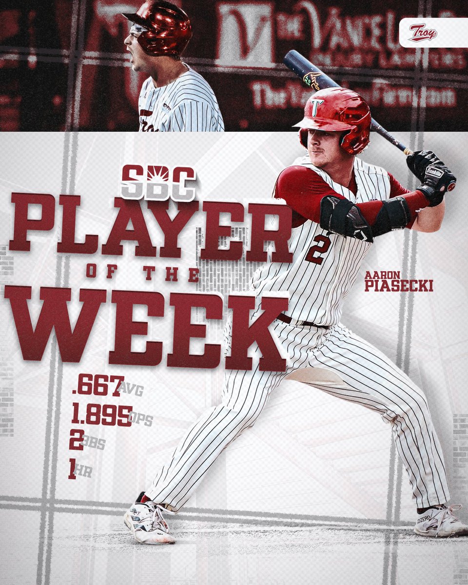 Troy Baseball ⚔️ tweet media