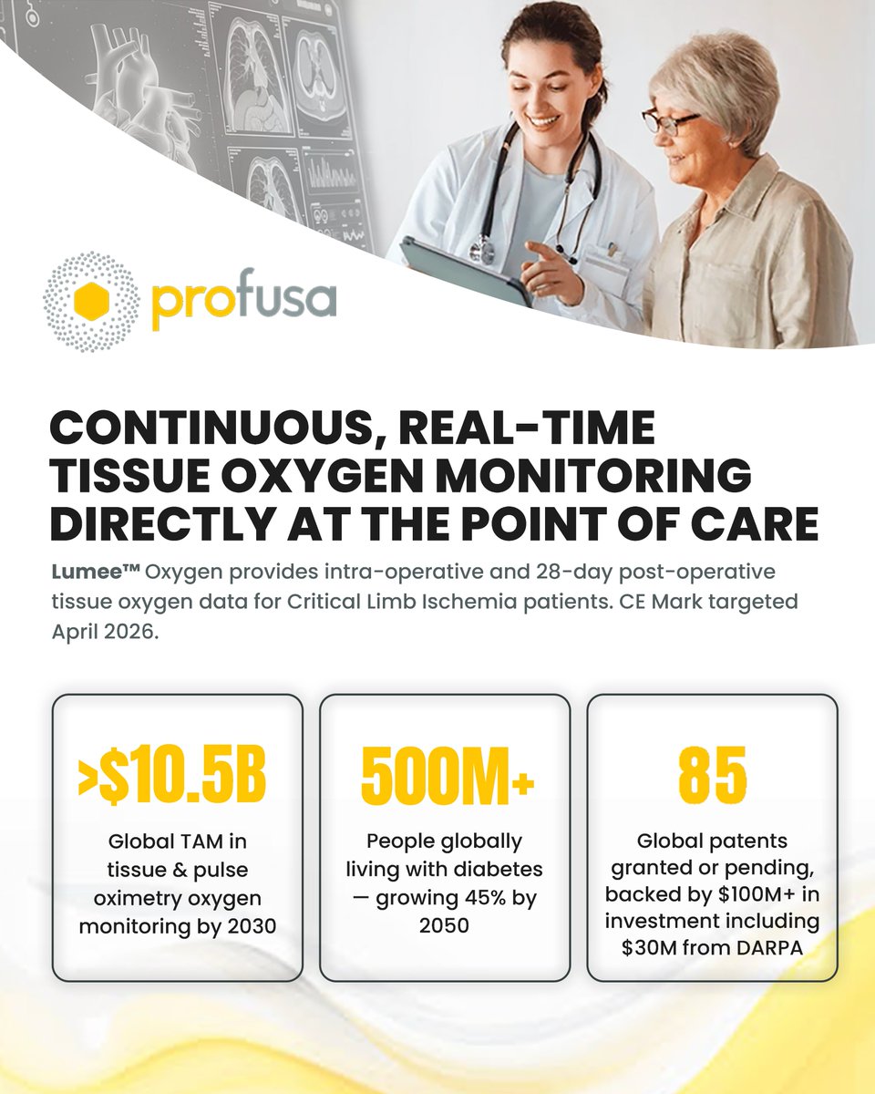 Profusa_Inc's tweet image. With over 500M people worldwide living with diabetes—and numbers projected to rise 45% by 2050—the need for smarter, more proactive monitoring solutions has never been greater.

Learn more: profusa.com

#Profusa #DigitalHealth #ChronicCare $PFSA