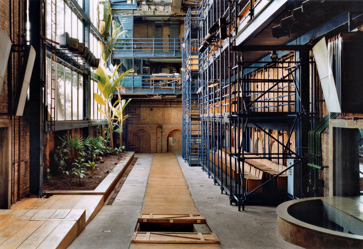 archinerds's tweet image. Teatro Oficina, Lina Bo Bardi and Edson Elito, São Paulo, Brazil, 1994, photo Nelson Kon.

Follow archinerds for your daily dose of architecture
#archinerds #architecture #linabobardi #saopaulo #brazil