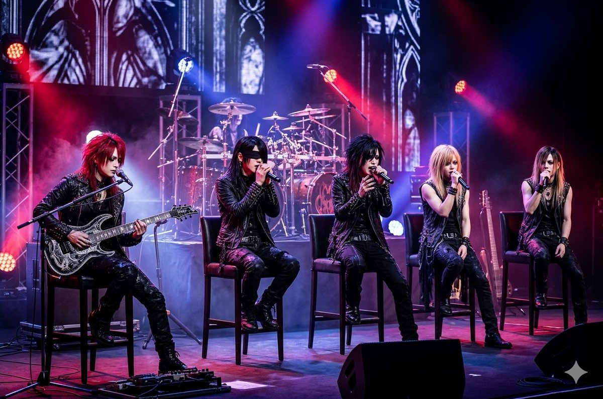 YqAIMDlDGl11132's tweet image. みんなの大好きなあの曲をアンコールで特別にアレンジしてメンバー全員で歌ってくれたよねみたいな存在しないきーおーくー
#怒華雪
#AI
#二次創作