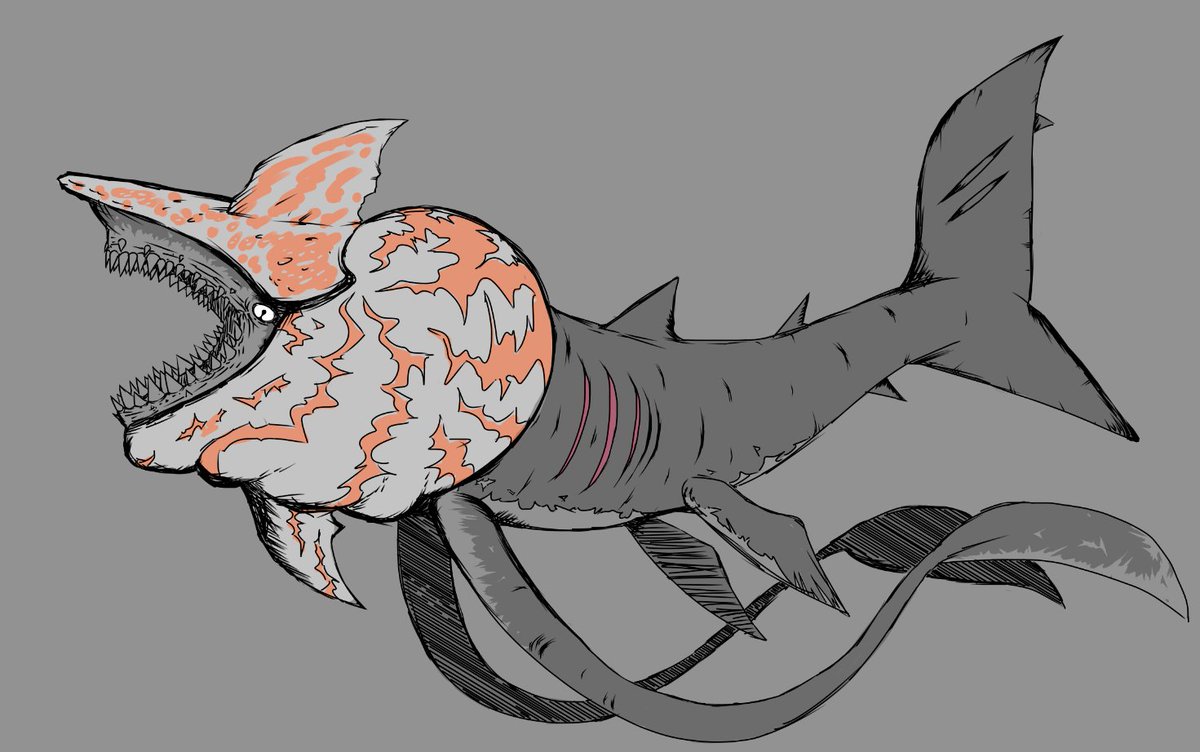 crazy_rtx's tweet image. Sharktilus concept art 
#dev #robloxdev #Developers #monster #art #conceptart