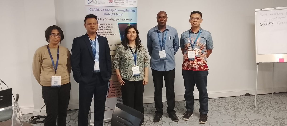 BushZacharry's tweet image. Climate Adaptation and Resilience (#CLARE) Capacity Strengthening (CS) Hub Researchers and Practitioners Seasonal School 2026, held in Cape Town, South Africa, April 2026. The Seasonal School was organised by the African Centre for Technology Studies (#ACTS) and PlanAdapt,