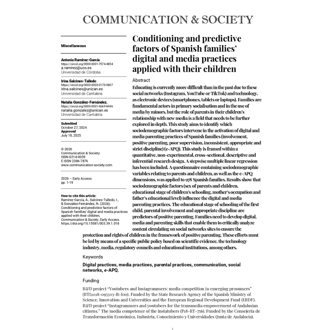 Communication & Society Journal tweet media