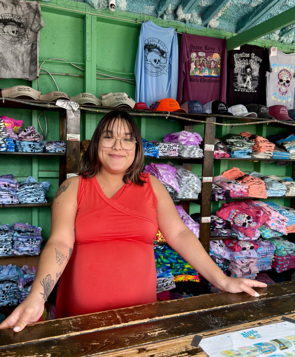 New shirts just landed… and yeah, the tie-dye’s back.

10 AM to 6 PM, every day.
Get down to Pirates Cove before your size disappears.