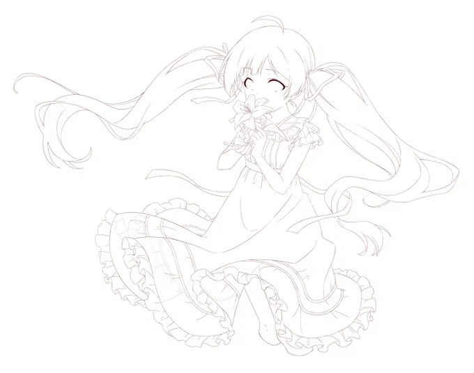 #アイマス塗り絵