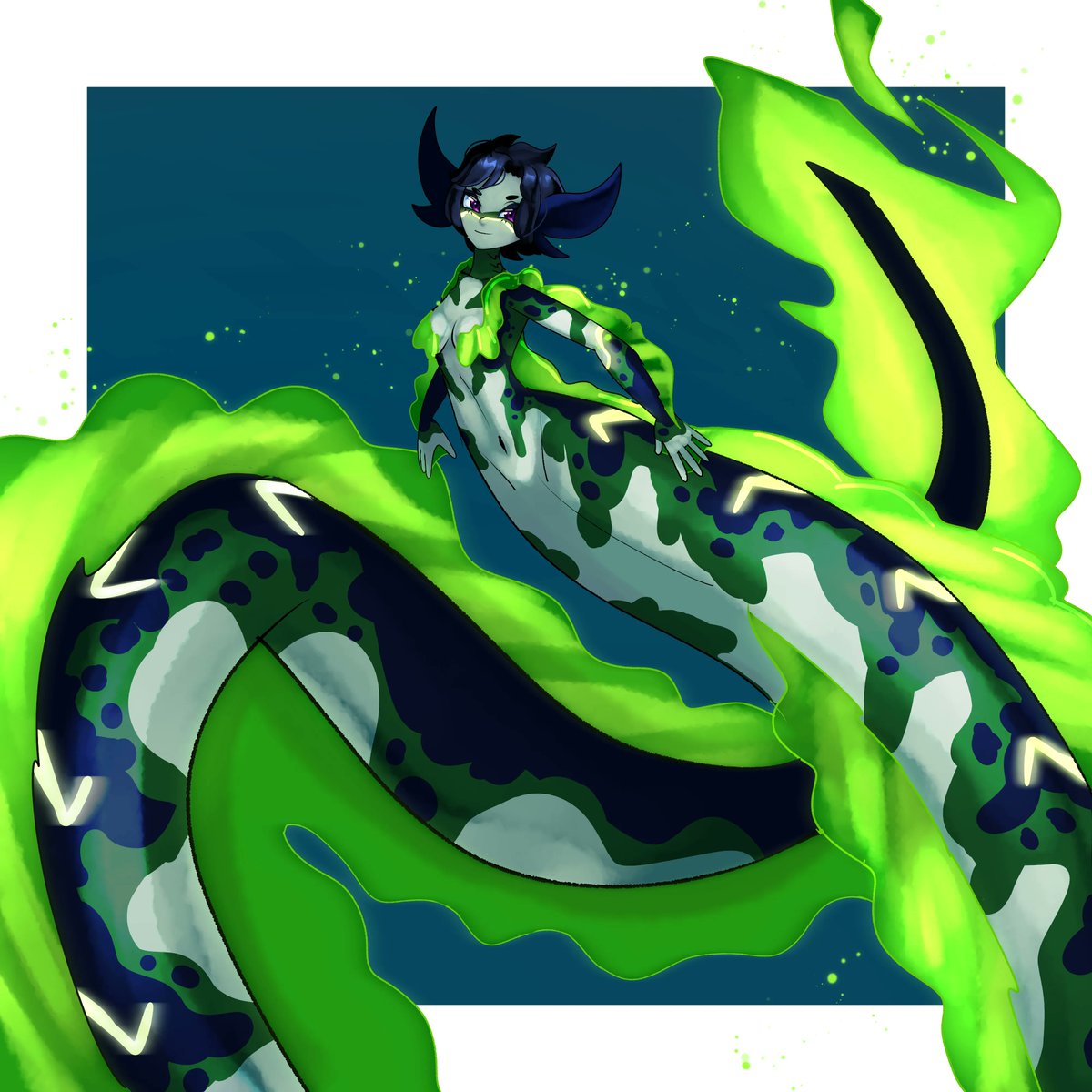 Baptistar2004's tweet image. Mermaid Lady Ohm

Commission for @medicman11

An electric superhero as an electric eel Mermaid 

#Commission #Mermaid #artwork #digitalart