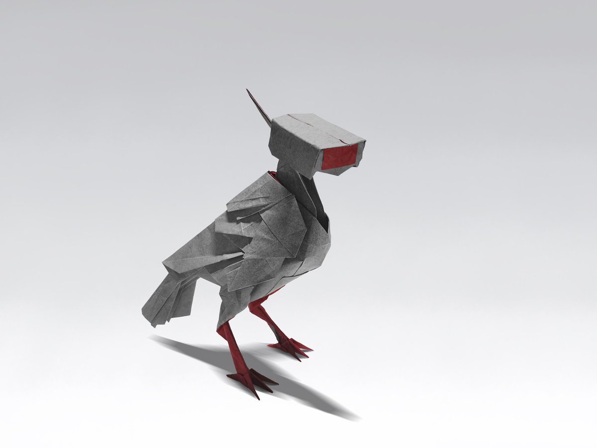 Busi12341's tweet image. 监视鸟
设计折叠:本人
#折纸 #折り紙作品 #ORIGAMI