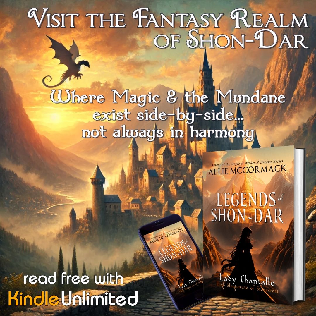 AllieMcCormackK's tweet image. 🌟 Meet Lady Chantalle, the High Magistrate of Stonecrest! Balancing royal duties with a secret passion for magic, she navigates life in court with humor and sass. ✨ "Legends of Shon-Dar: Lady Chantalle" Free with #KU!
amzn.to/49KAXts
#medievalfantasy #shortstories