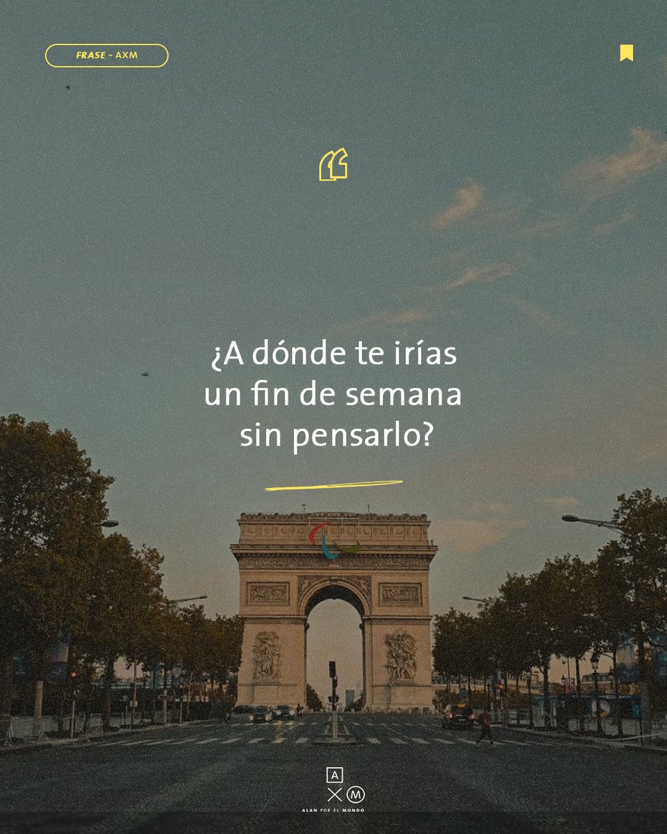 Alan por el mundo tweet media