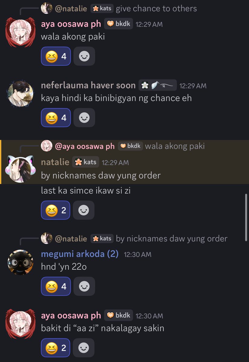 haengilche's tweet photo. “when is it my turn” tapos naka alphabetical order pala https://t.co/ERXw5ALdo5