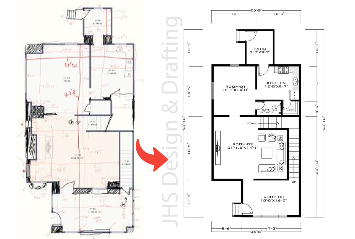 ShawonJahi12959's tweet image. Need redraw floor plan from PDF, sketch or image?

I will convert your floor plan into clean AutoCAD drawing with proper scale &amp;amp; layers.

Perfect for real estate, builders &amp;amp; permit submission.

DM me for quick delivery.

#AutoCAD #FloorPlan #PDFtoCAD #RealEstateUSA
#RemoteWork