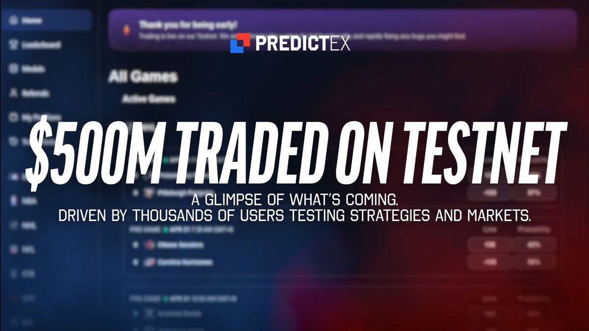 PredictEX tweet media