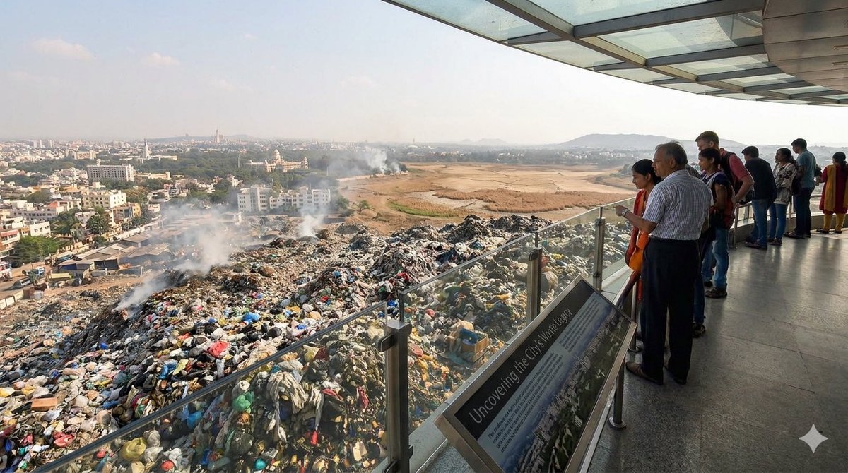 arvind_nadig's tweet photo. View from the SkyDeck once inaugurated by the honourable DyCM https://t.co/XqZbrbIml9
