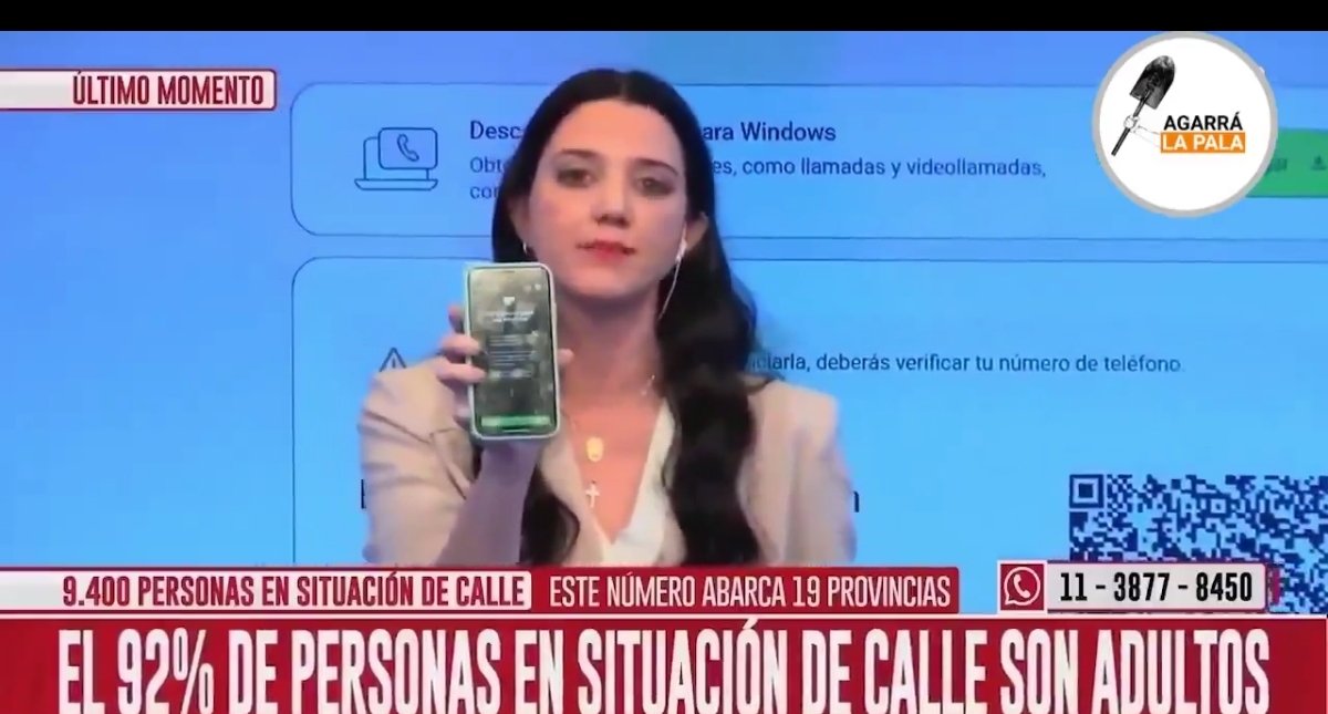 Vieron la cantidad de personas en situacion de calle que tiene la Argentina de Milei? 9400 en 47 millones de habitantes. Acá tenemos 13000 en 3 millones. Pero acá votan a la izquierda y critican a la derecha de Milei.