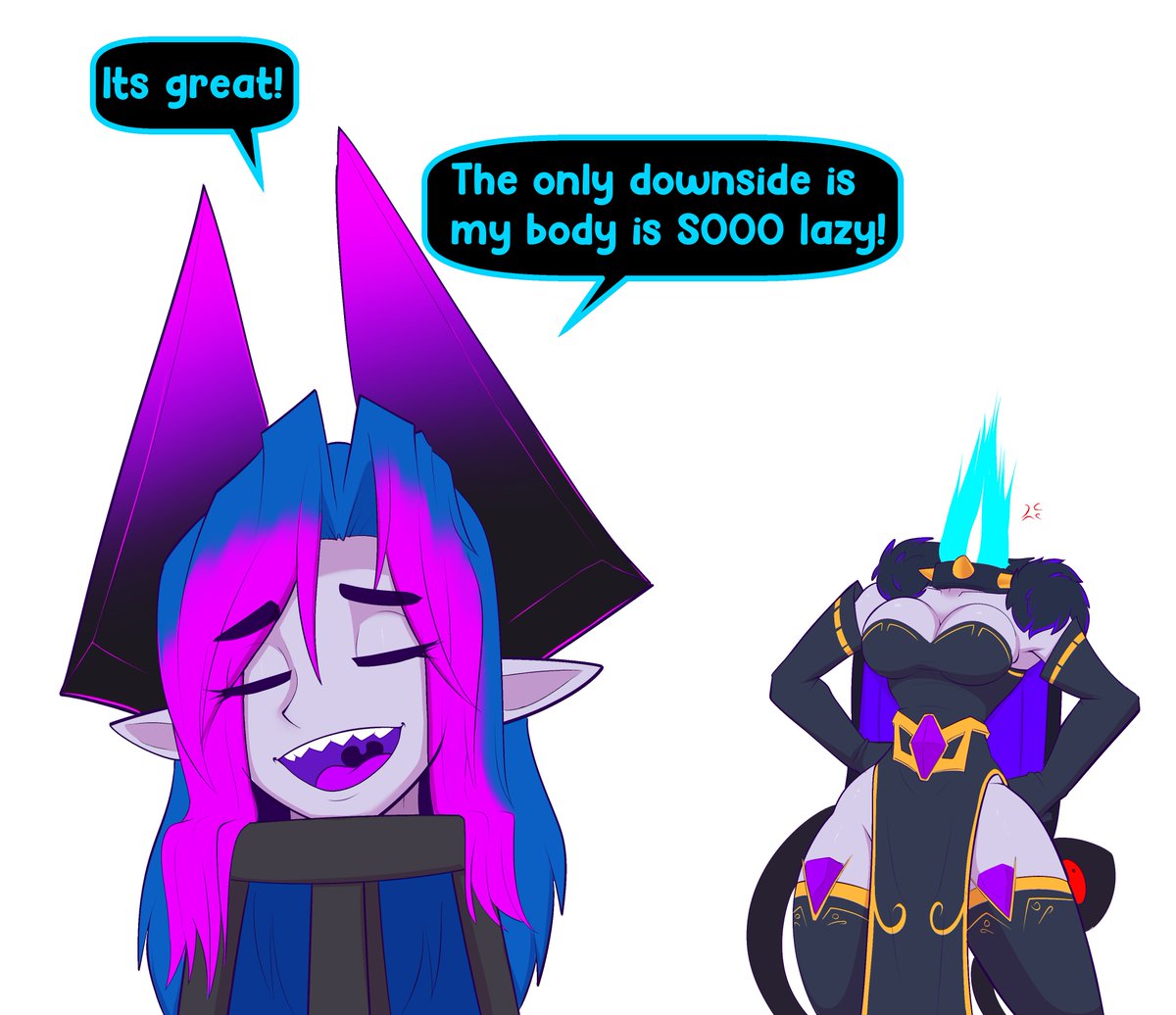 Makarimorph's tweet photo. No head?
Just Dullahan problems. https://t.co/wN5XNZJWGD