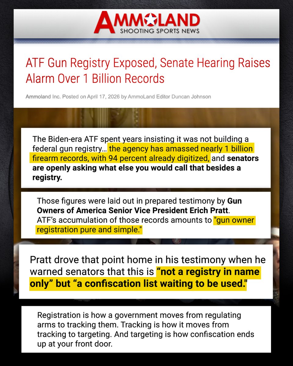 Gun Owners of America tweet media