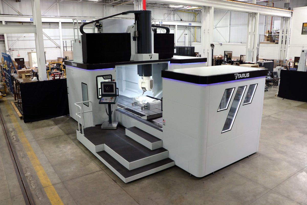 TARUSmachines's tweet image. Today, @TARUSmachines shipped a PMT-5, one of our large 5-axis CNC machines to an #aerospace customer in Florida. It will take 3 semis to haul the machine, including one with a heavy load trailer.

#space #5axis #cnc #cncmachine #Manufacturing #aerospaceengineering