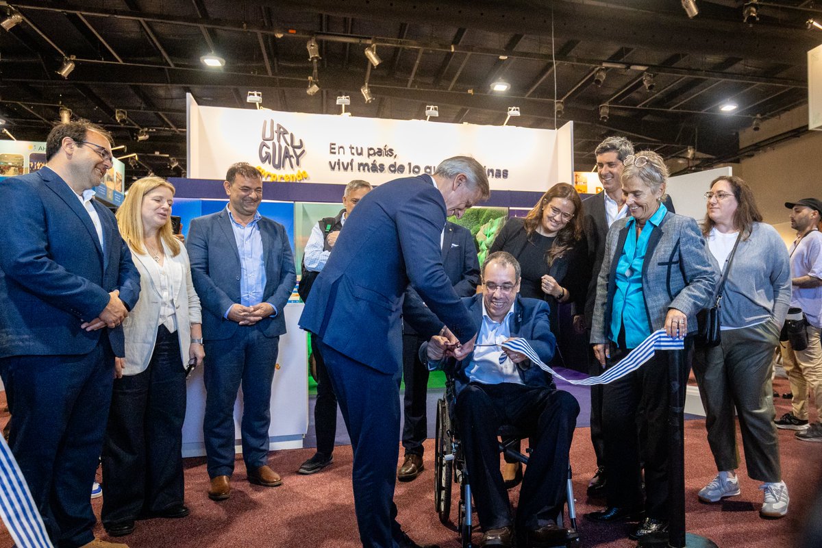 CamturUruguay's tweet photo. Expo Turismo Uruguay nace como una plataforma de promoción, intercambio y desarrollo para el sector, fortaleciendo la articulación público-privada y acercando al público nuevas oportunidades para planificar sus próximos viajes. https://t.co/AMkGY0fnxt