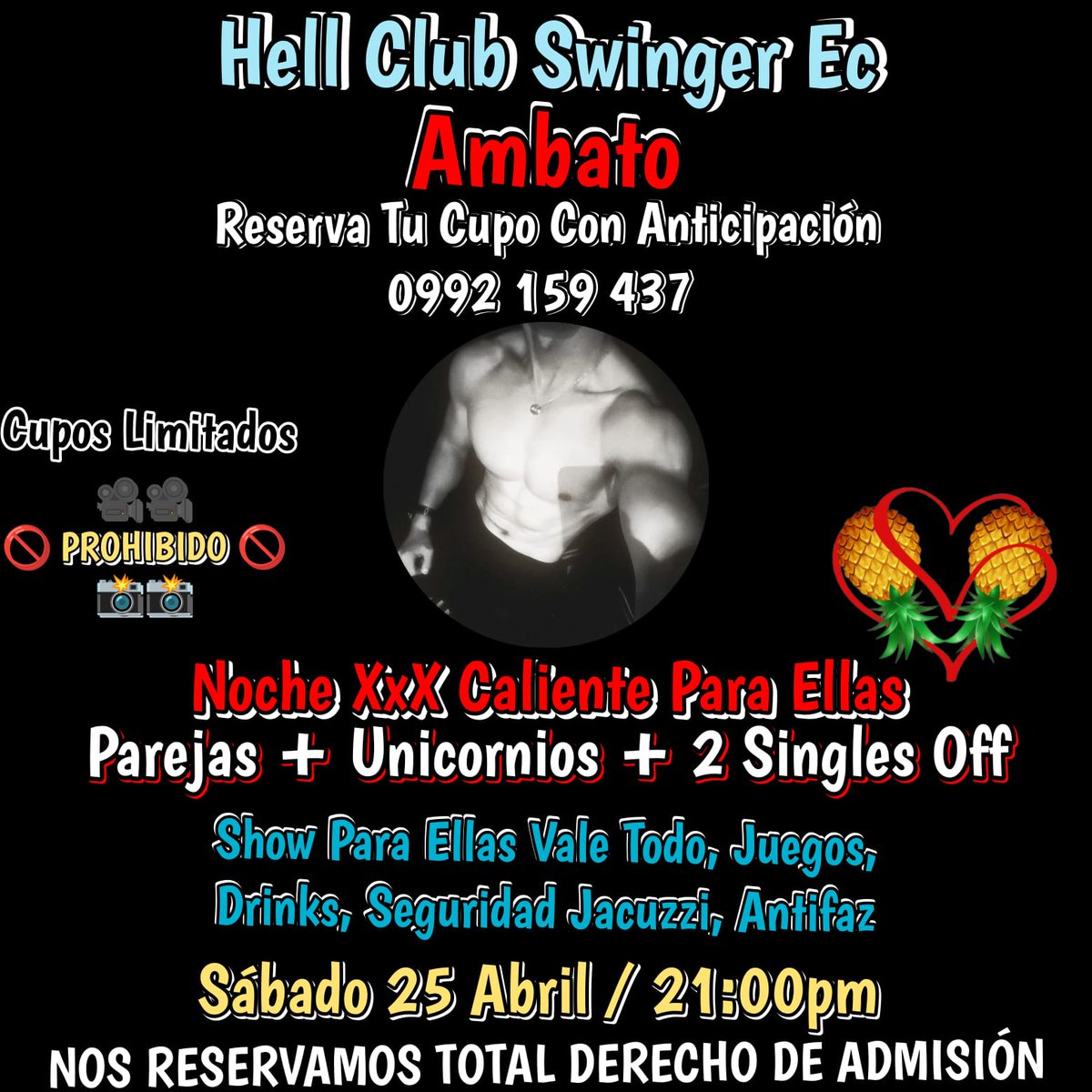 Legion Swinger Party #Ecu tweet media