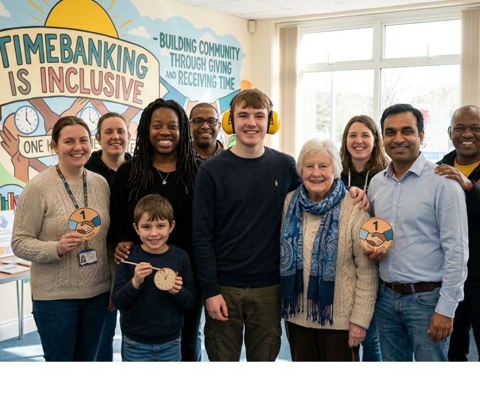 Timebankin40259's tweet image. Don’t miss out! 🕒 Our interactive session on making #Timebanking inclusive for all is tomorrow!

Join Simon Preston to explore how we can better support members with additional needs. 🤝✨

🗓 Thurs, 30th April 🕑 2pm 🔗 Join us: bit.ly/4n1vchH

#Inclusion #timebanking